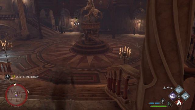 How to be Invisible Disillusionment Charm - Hogwarts Legacy Walkthrough Part 2023 - Sneak Library смотреть онлайн