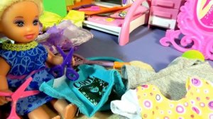 КАТЯ И МАКС ВЕСЕЛАЯ СЕМЕЙКА. Катя и новые наряды из одежды мамы. #Мультики