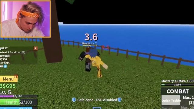 ВЫЖИВАНИЕ БОМЖА в СИМУЛЯТОРЕ ПИРАТА / Blox Piece / Roblox смотреть онлайн