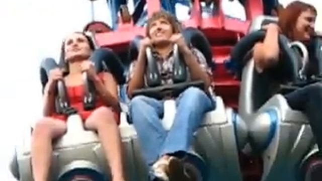 Атракцион " Свободное падение" смотреть онлайн
