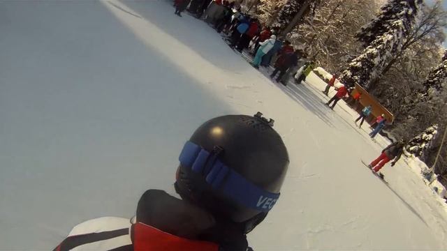 Красная поляна январь 2017. Зимние покатушки смотреть онлайн