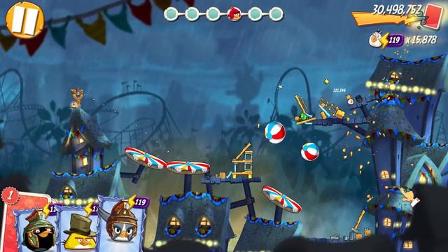 Angry Birds 2 PC (Windows 11) Daily Challenge 4-5-6 rooms for extra Red card (Mar 13, 2023) смотреть онлайн