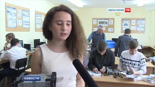 В Евпатории появился кружок робототехники смотреть онлайн