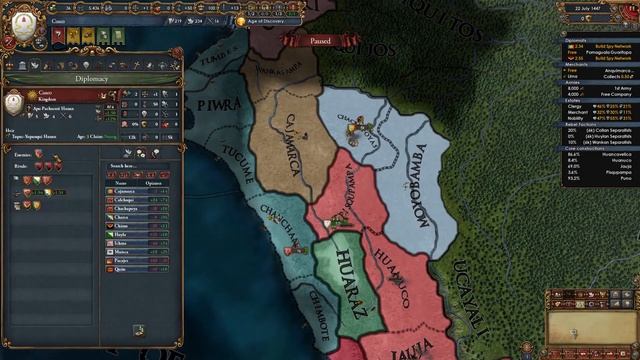 EU4 How To Form Inca In Under 6 Years - World Record Speedrun - Europa Universalis: IV 1.30 смотреть онлайн
