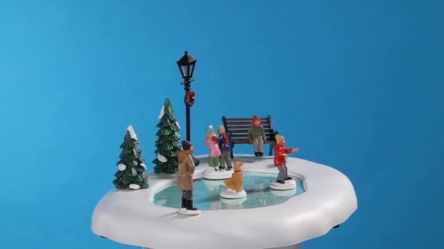 Lemax Каток Семейное катание на коньках арт 54922 смотреть онлайн