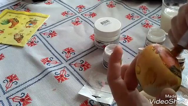 Декупаж яиц к пасхе. Декупаж пасхальних яєць