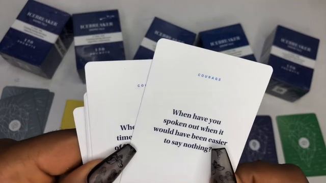 Ice breaker deeper talk card game смотреть онлайн