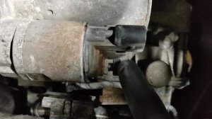 Снятие стартера Пассат Б6/Б7. Двигатель 1,8 tsi Dsg7