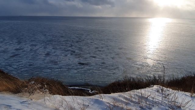 Seawater Freezing At Aniva Bay, Sakhalin | Морская замерзает в Анивском Заливе, Сахалин | 4K