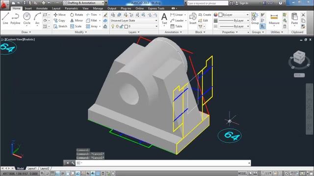 64 AUTOCAD 3D смотреть онлайн