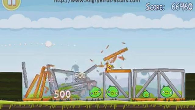Angry Birds Level 4-20 смотреть онлайн