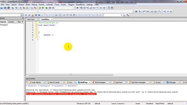 URI Online Judge Problem 1003 Solution