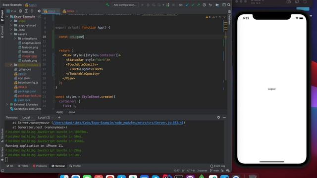 React Native #17 - Alert смотреть онлайн