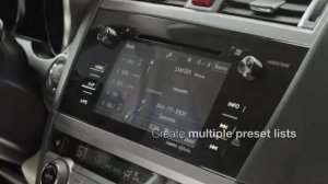 Subaru Starlink - Getting Started