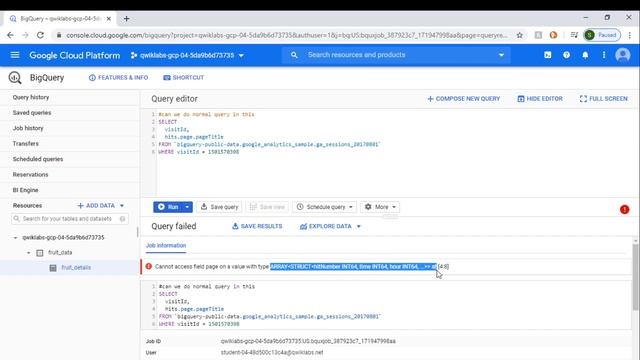 Tutorial | How to write Complex datastructure in Bigquery | ARRAY_AGG() |STRUCT | ARRAY IN GCP смотреть онлайн