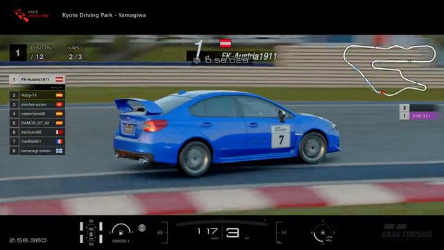 Gran Turismo Sport Daily Race A Subaru WRX STI смотреть онлайн