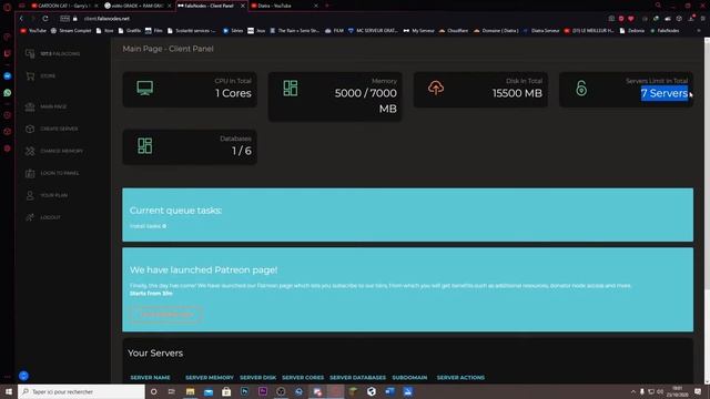 COMMENT RAJOUTER de la RAM pour son SERVEUR MINECRAFT ( Falixnodes ) | TUTO SERVEUR смотреть онлайн