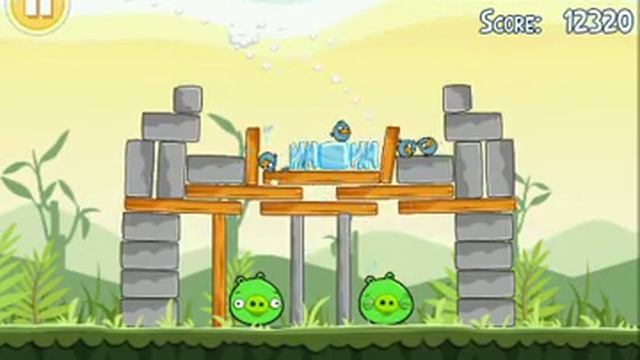 Angry Birds (Level 2-12) 3 Stars смотреть онлайн