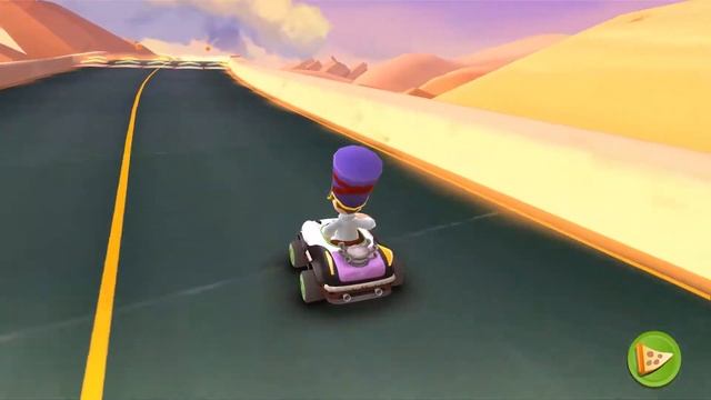 garfielf kark - Garfield Kart gameplay смотреть онлайн