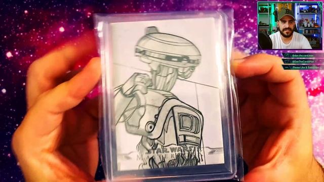 1/1 Star Wars SKETCH Card ? Select Soccer PRIZM & RARE Dragon Ball Z insert! смотреть онлайн