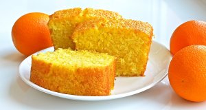 Кекс апельсиновый постный Из ничего за 5 минут!
