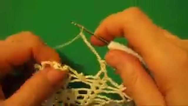 АЖУРНАЯ КВАДРАТНАЯ САЛФЕТКА. ЧАСТЬ 3 смотреть онлайн