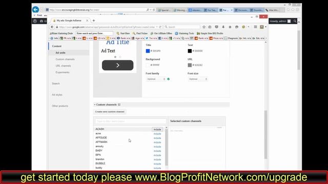 Blogging - Adding Content, Affiliate Offers, Links, And Ads To Your Wordpress Blog смотреть онлайн