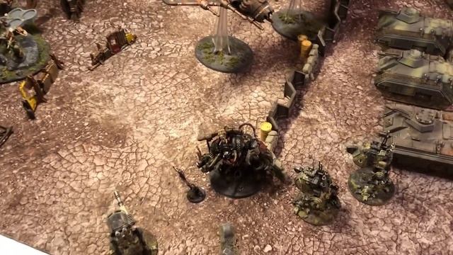 Orks VS Armageddon Steel Legion Warhammer 40K Apocalypse Battle Report 4,000 pts смотреть онлайн