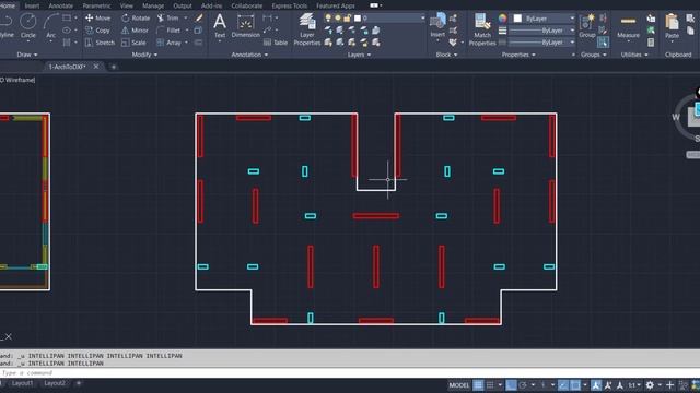 ETABS Tutorial: Preparing DXF - Step 1 смотреть онлайн