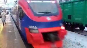 Электропоезд «ЭП2Д-0103» РЭКС экспресс «Можайск» - «Москва-Белорусская» ст. МЦД-1 (D1) «Одинцово»