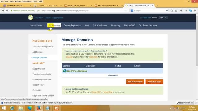 localhost Free server using Xampp and access via internet no ip by manu смотреть онлайн