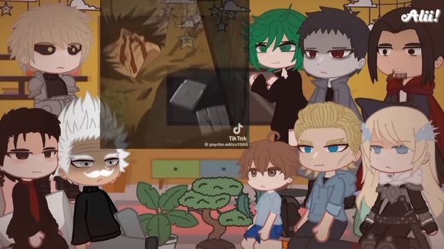 S-class hero's react to Saitama/Caped Baldy смотреть онлайн