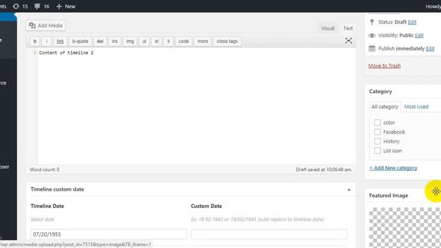 How to create timeline with WP Timeline ? смотреть онлайн