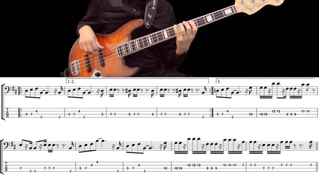 COULD YOU BE LOVED (Bob Marley) How to Play Bass Groove Cover with Score & Tab Lesson смотреть онлайн