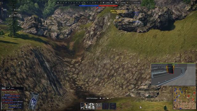 War Thunder Parkour - Sherman M4A4 смотреть онлайн