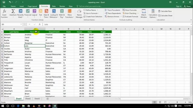 Ms Excel 2016 Tutorial in Hindi/Urdu Part 15 смотреть онлайн