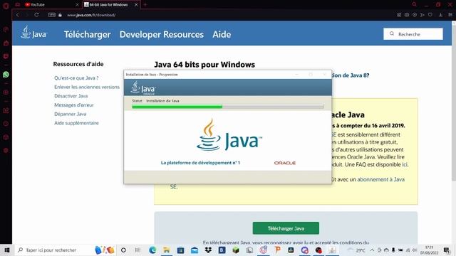 Comment installer java смотреть онлайн