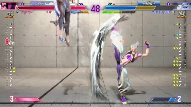 【スト6】マゴ (ジュリ) vs SAKO (春麗) STREET FIGHTER 6【Key display on】【4K】 смотреть онлайн