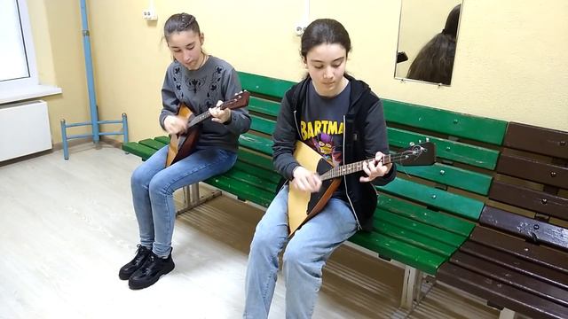 Чеченская песня "Малика" Исполняют Токмаева Лиза и Алборова Афина. смотреть онлайн