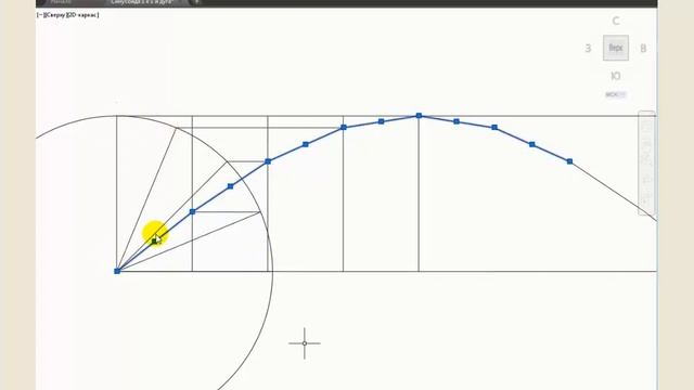 Двутавровая син балка. Расчеты на прочность, жесткость. ЛИРА-САПР. смотреть онлайн