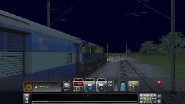 Night Passenger Train Journey in Train Simulator | Indian Railways - PC FHD GamePlay смотреть онлайн