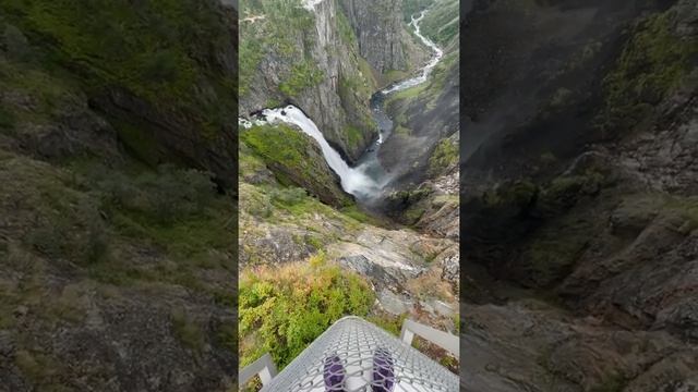 Насколько это красиво? ? ?Вёрингсфоссен, Норвегия смотреть онлайн