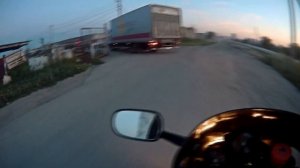 Просто покатушка на Honda vfr400r (nc30) по Волжскому