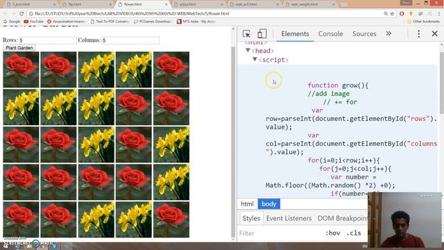 Ex5 web tech - JavaScript – DOM Elements and Events смотреть онлайн