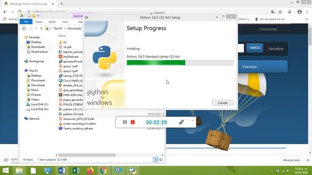 Descargar e Instalar Python 3.8.3 смотреть онлайн