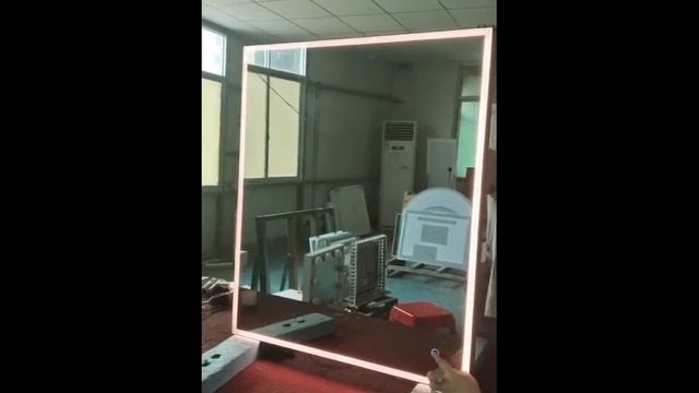 FOTO DECORATION CO. - LED Smart Mirror with Weather report смотреть онлайн