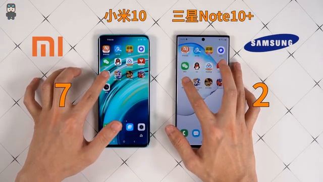 Samsung Galaxy Note 10 Plus VS Xiaomi Mi 10 - SPEED COMPARISON смотреть онлайн