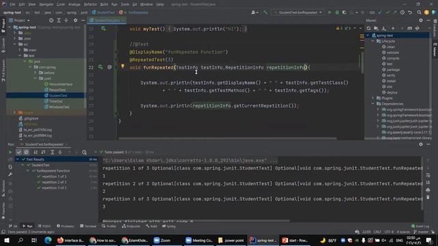 inject parameters TestInfo && RepetitionInfo смотреть онлайн
