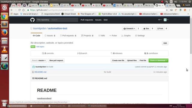 Build jenkins project using git or bitbucket webhook смотреть онлайн