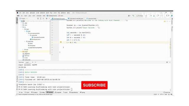 Java Program Tutorial: Convert Seconds to Hours, Minutes, and Seconds смотреть онлайн